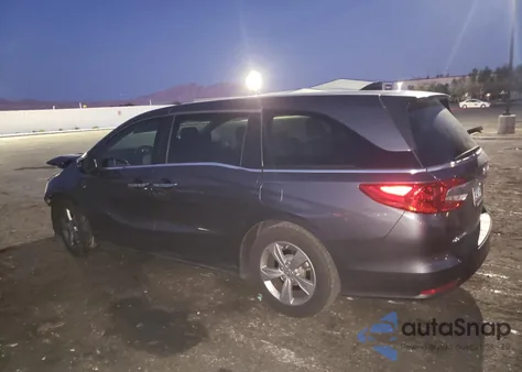 2019 Honda Odyssey Exl z USA, uszkodzony, nr VIN 5FNRL6H79KB105076
